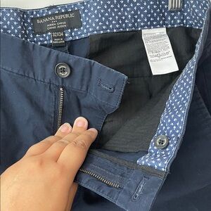 Banana Republic Dark Blue Chinos